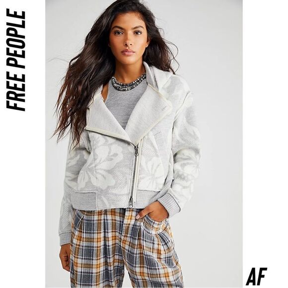 FREE PEOPLE GEORGIA SWEATER JACKET NEW NWT - Picture 1 of 6